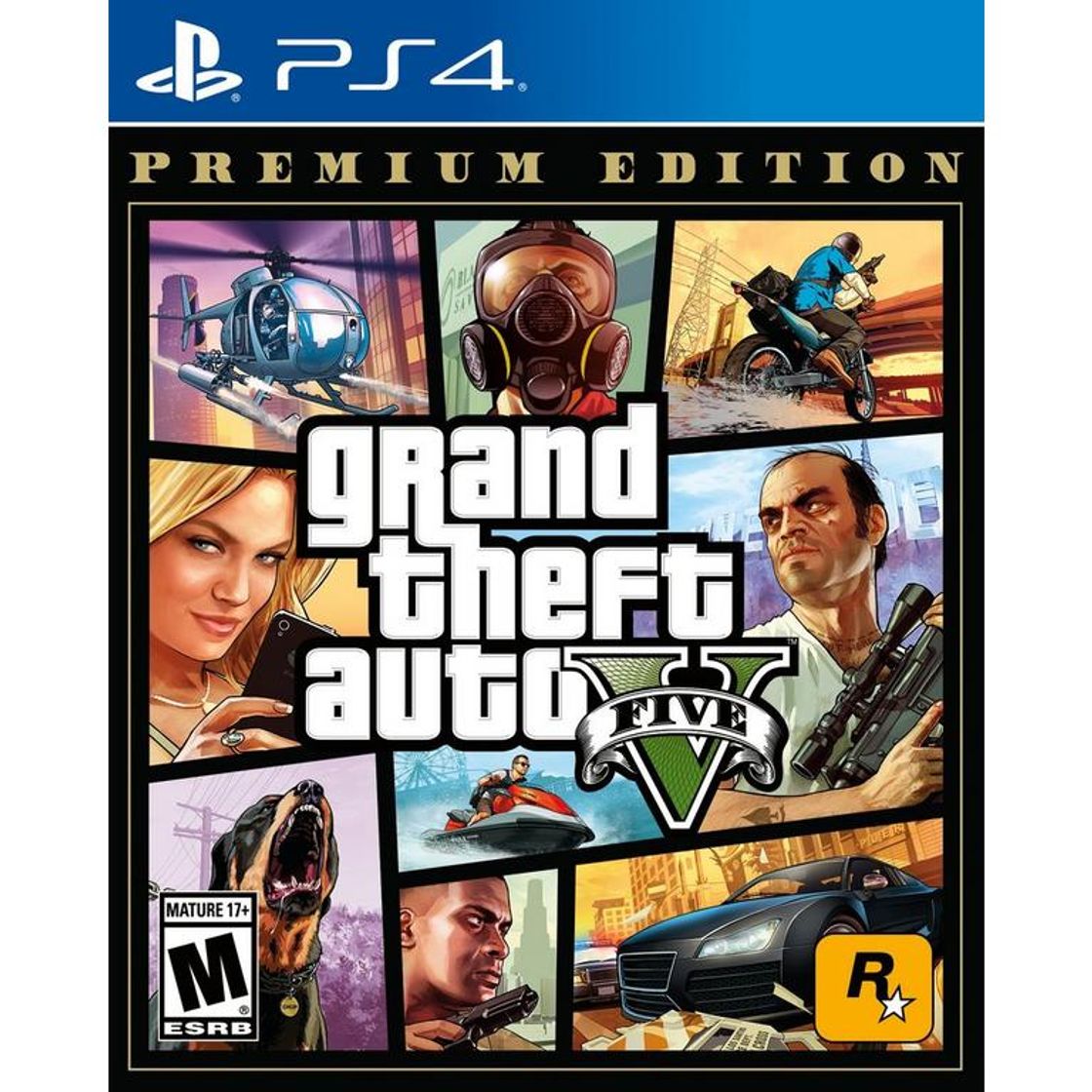 Social Grand Theft Auto V - Premium Edition - PlayStation 4