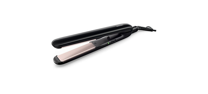 Belleza Philips EssentialCare HP8321/00 - Plancha de pelo con placas de cerámica