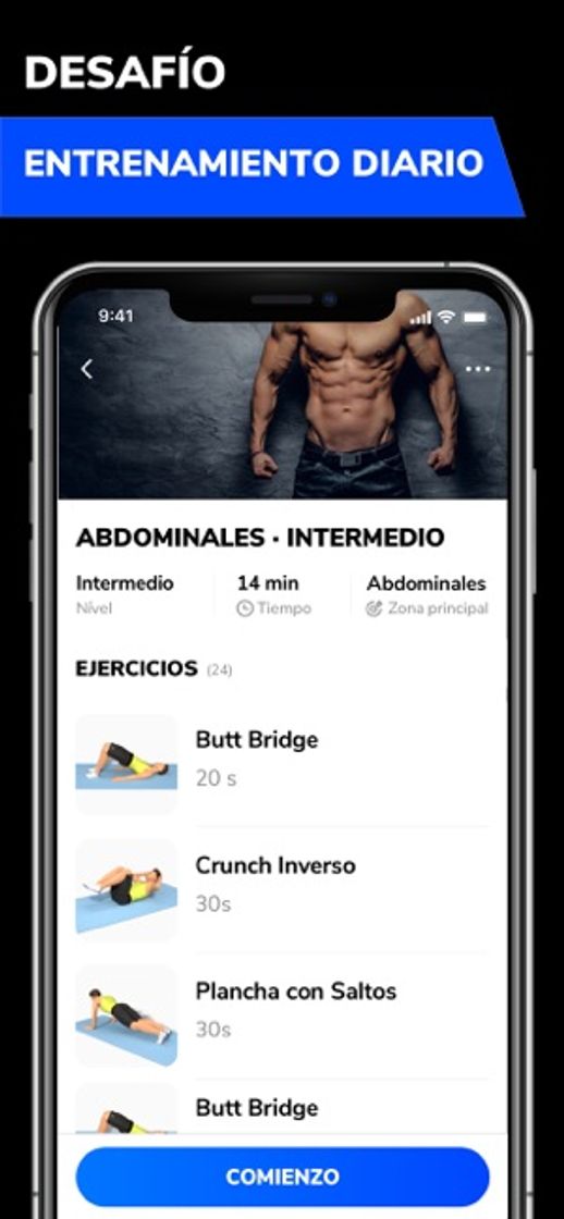 Apps Ejercicios en casa (Sin equipo)