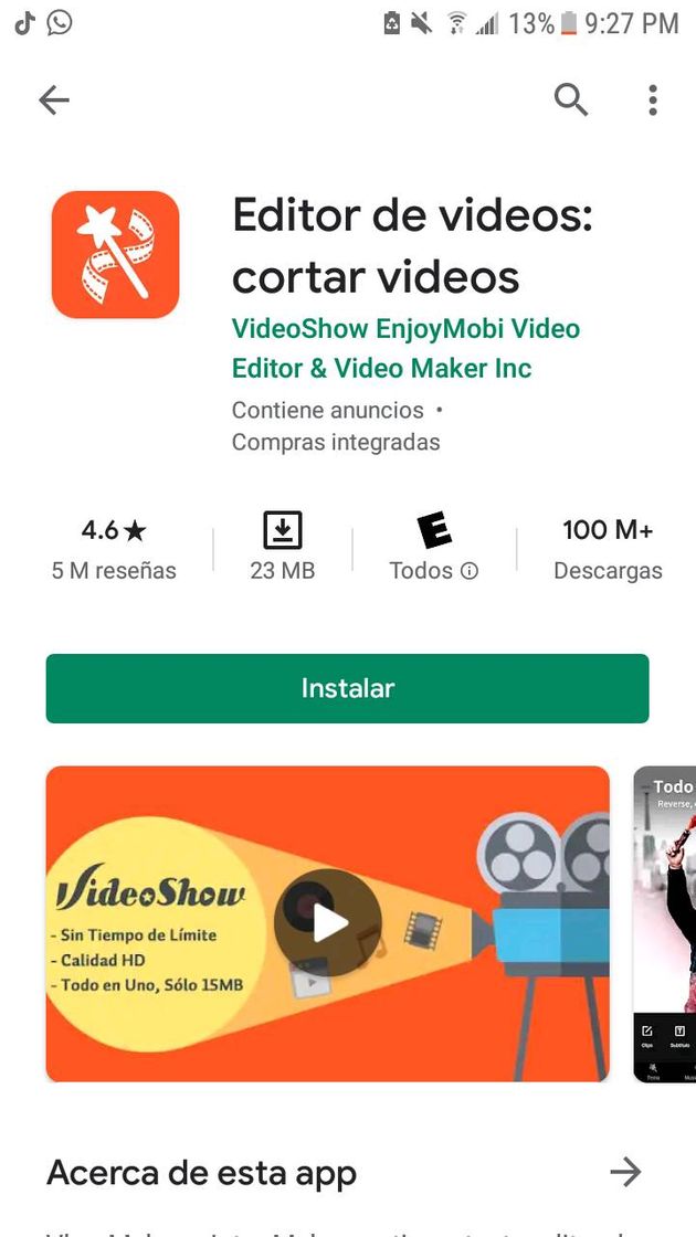 App Video show