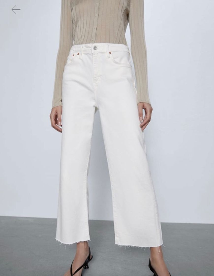 Product JEANS ZW PREMIUM CULOTTE WHITE