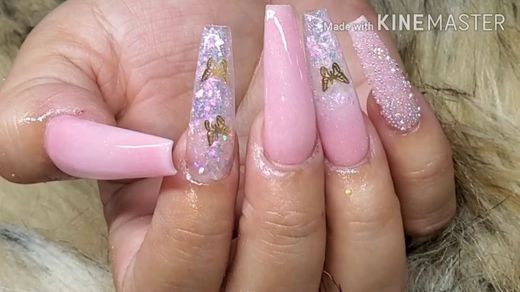 Uñas Modernas con pixie - YouTube