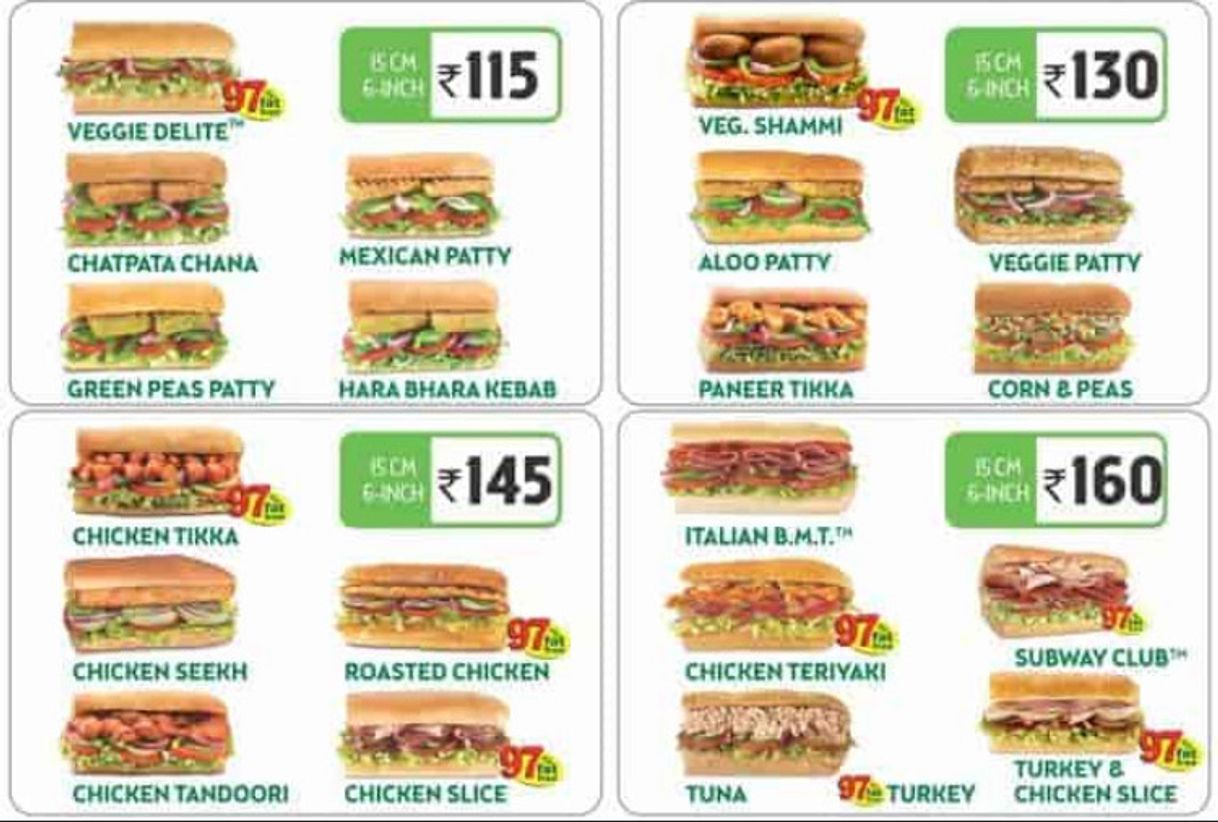 Restaurants Subway