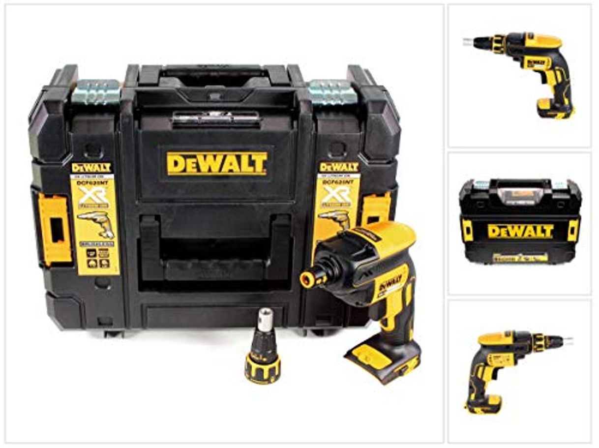 Producto Dewalt DCF620NT-XJ DCF620NT-XJ-Atornillador Panel Yeso sin escobillas XR 18V sin Cargador