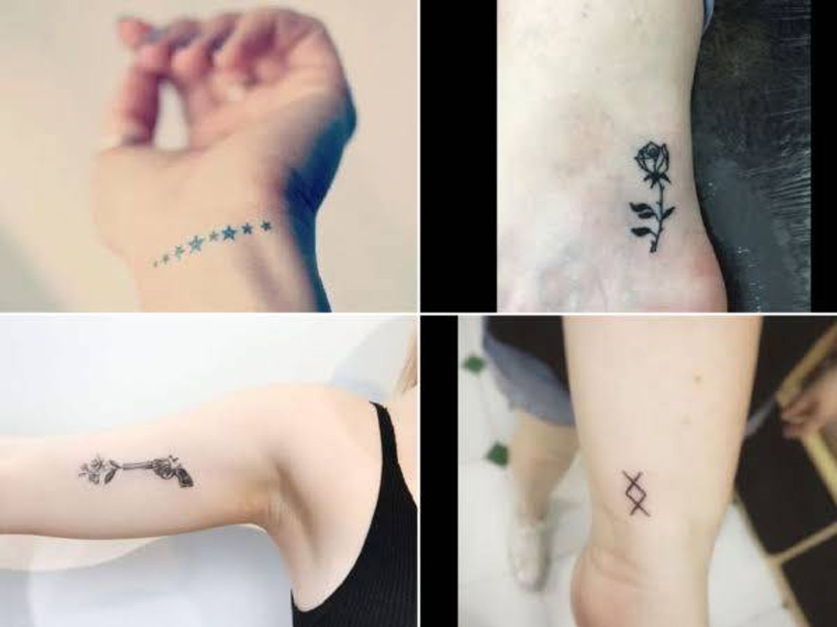 Fashion Tatoos pequeños para mujer