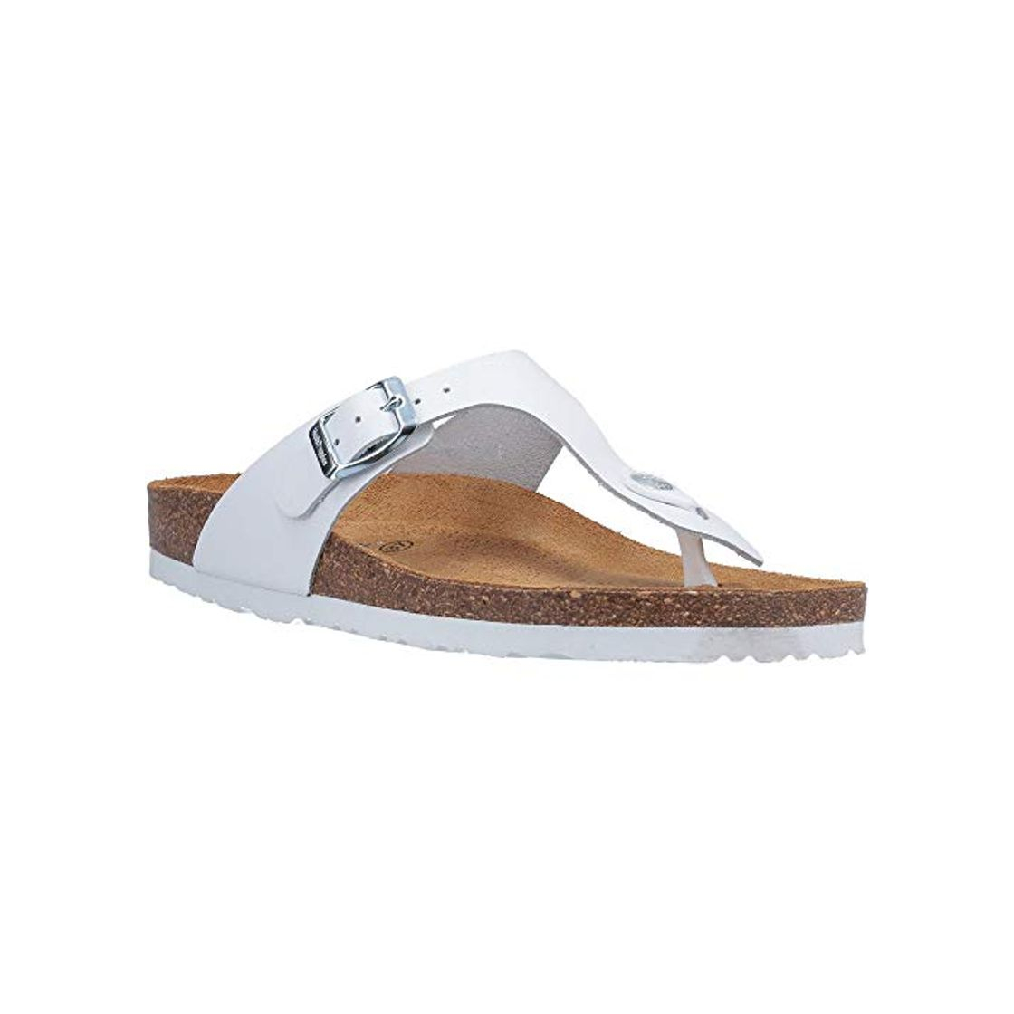 Moda Hush Puppies Kayla, Chanclas para Mujer, Blanco