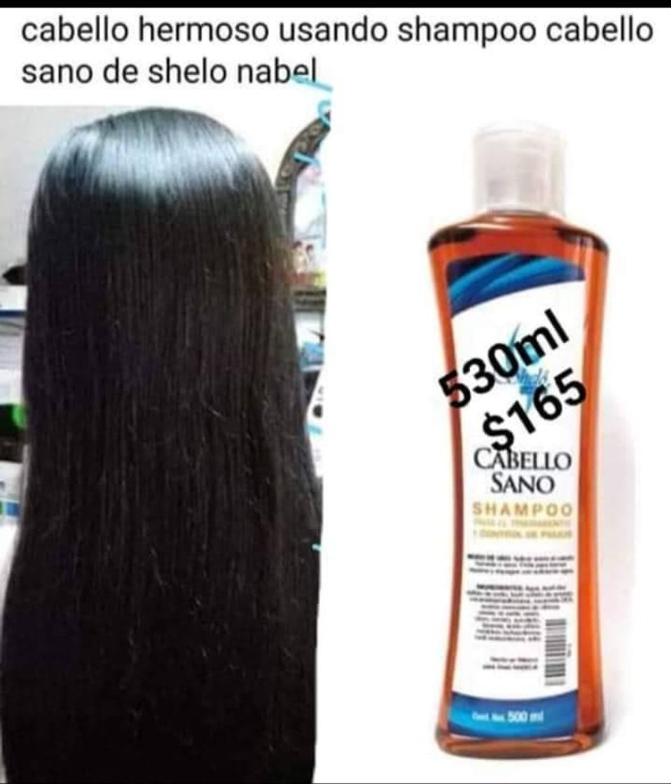 Fashion Shampoo cabello sano Sheló Nabel 💙