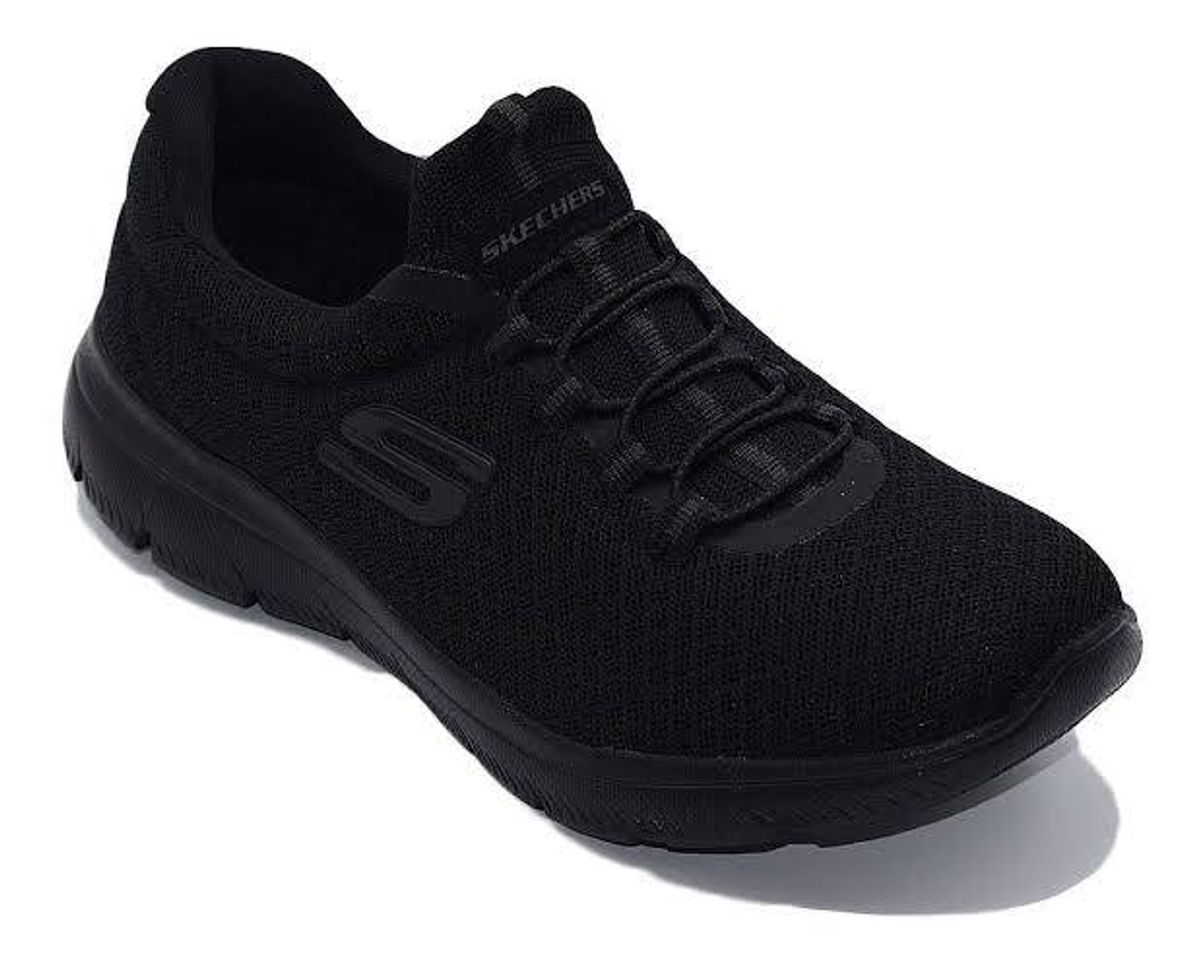 Fashion Skechers D'LITES-Floral Days 13082, Zapatillas para Mujer, Negro