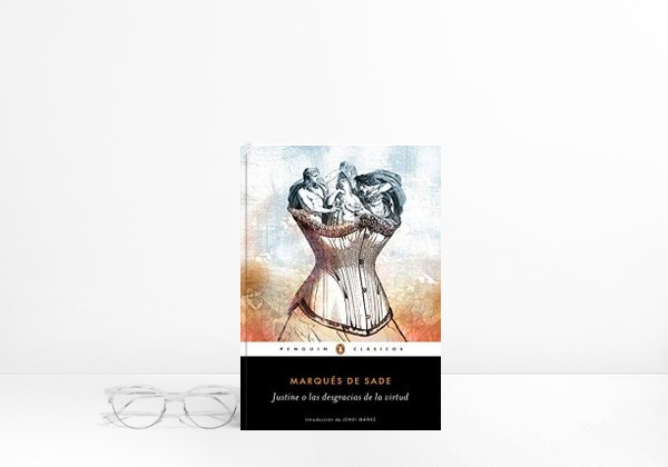 Livro Justine o las desgracias de la virtud