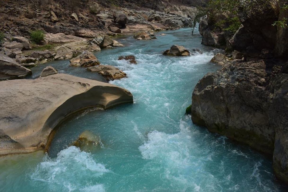 Lugar Río Azul