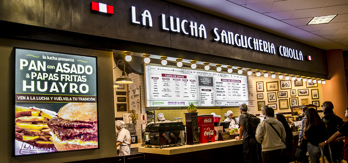 Restaurantes La Lucha Sanguchería Criolla