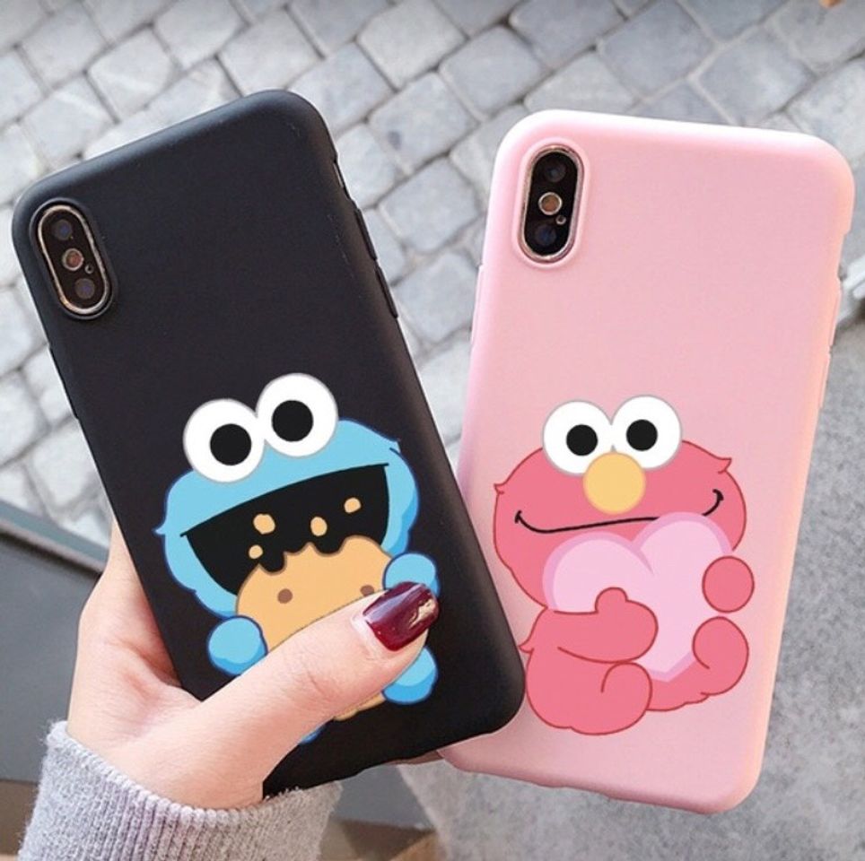 Productos Funda para celular 📱elmo y mounstro come galletas 🍪💙