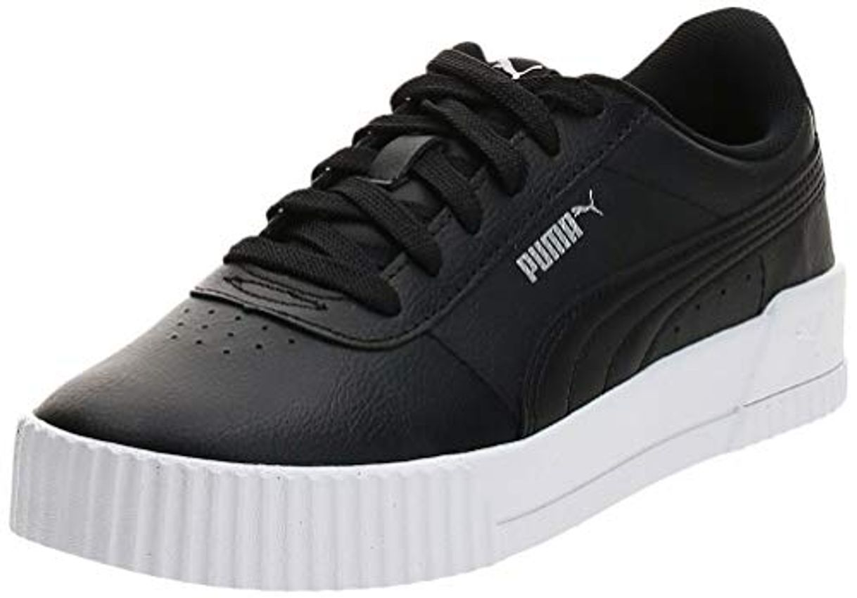 Moda PUMA Carina L, Zapatillas Mujer, Negro Black