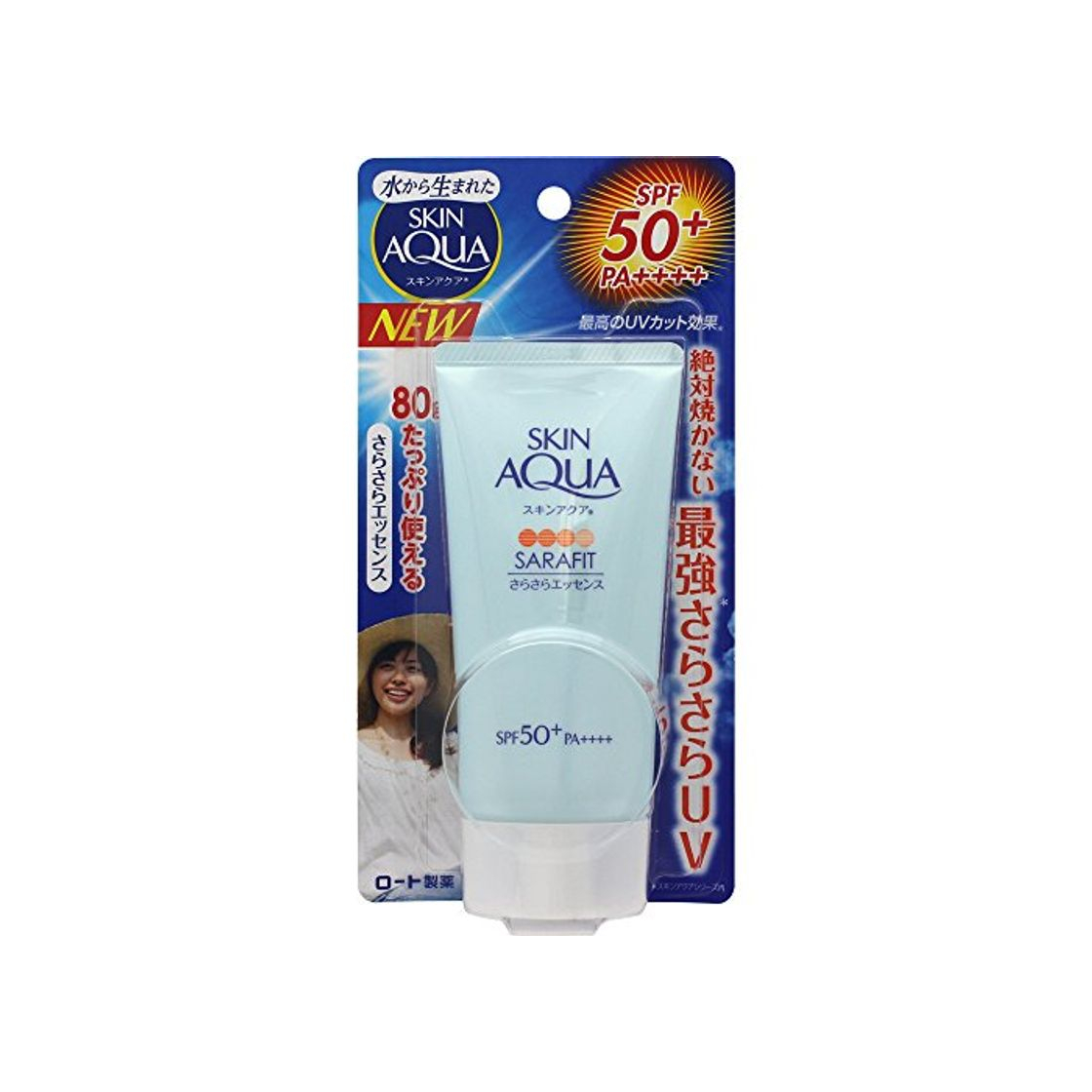 Producto Rohto SKIN AQUA SARAFIT Essence UV (SPF50