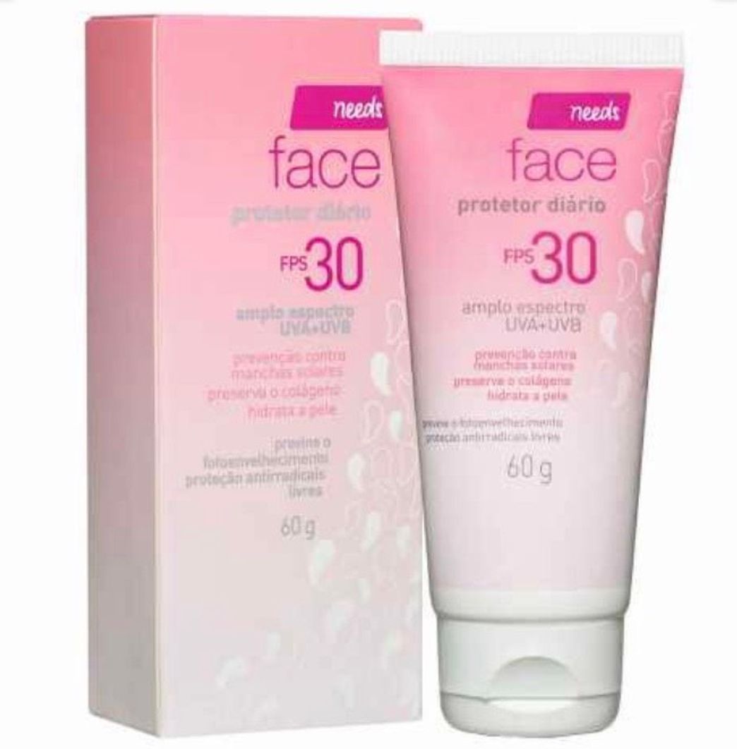 Fashion Protetor Solar Facial Needs Diário FPS30 60g | Droga Raia