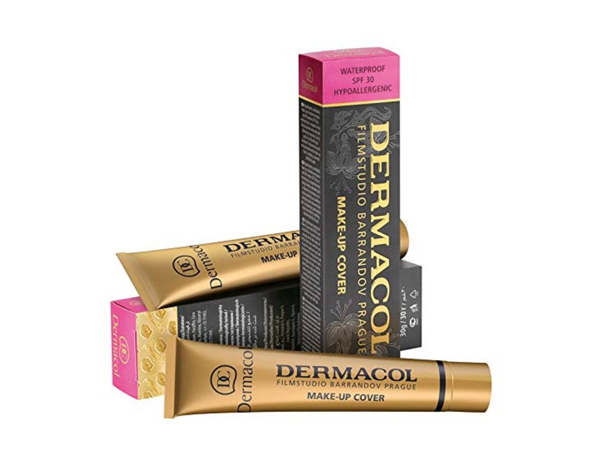 Belleza Dermacol Makeup Cover Total - Maquillaje Corrector Resistente al Agua SPF 30