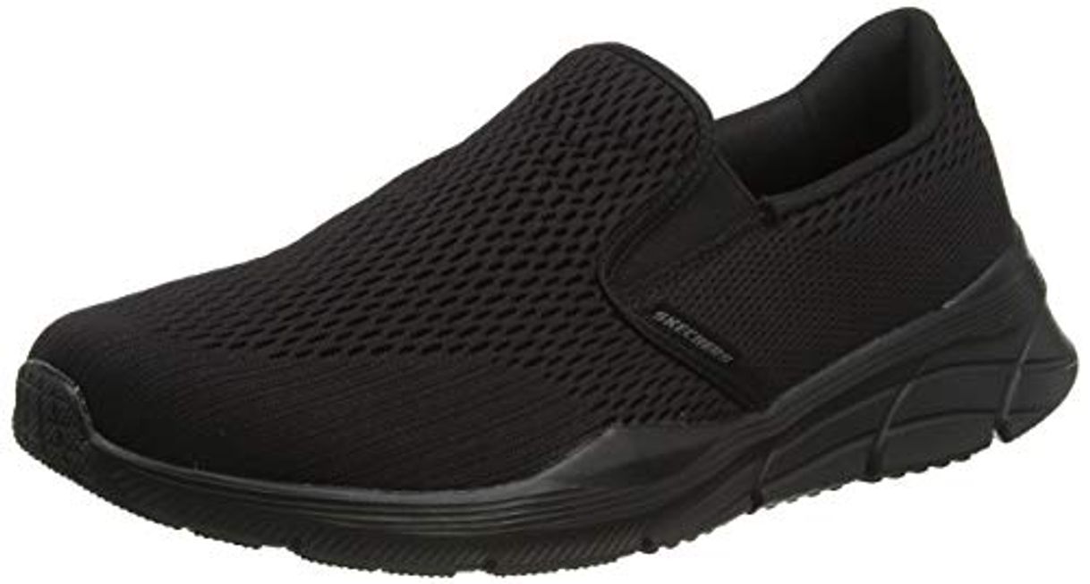 Moda Skechers Equalizer 4.0, Zapatillas sin Cordones para Hombre, Azul