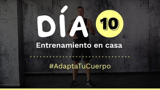 Día 10 | Entrenamiento en casa - YouTube