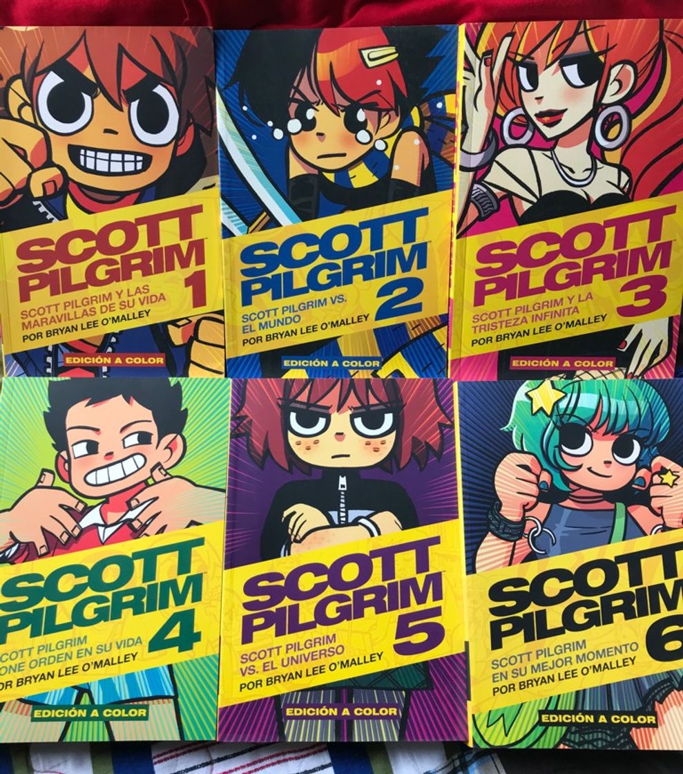 Book Scott Pilgrim 6 Books Collection Set