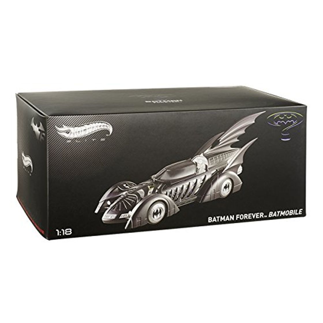 Social Hotwheels Elite - Coche a Escala Batman, 1:18