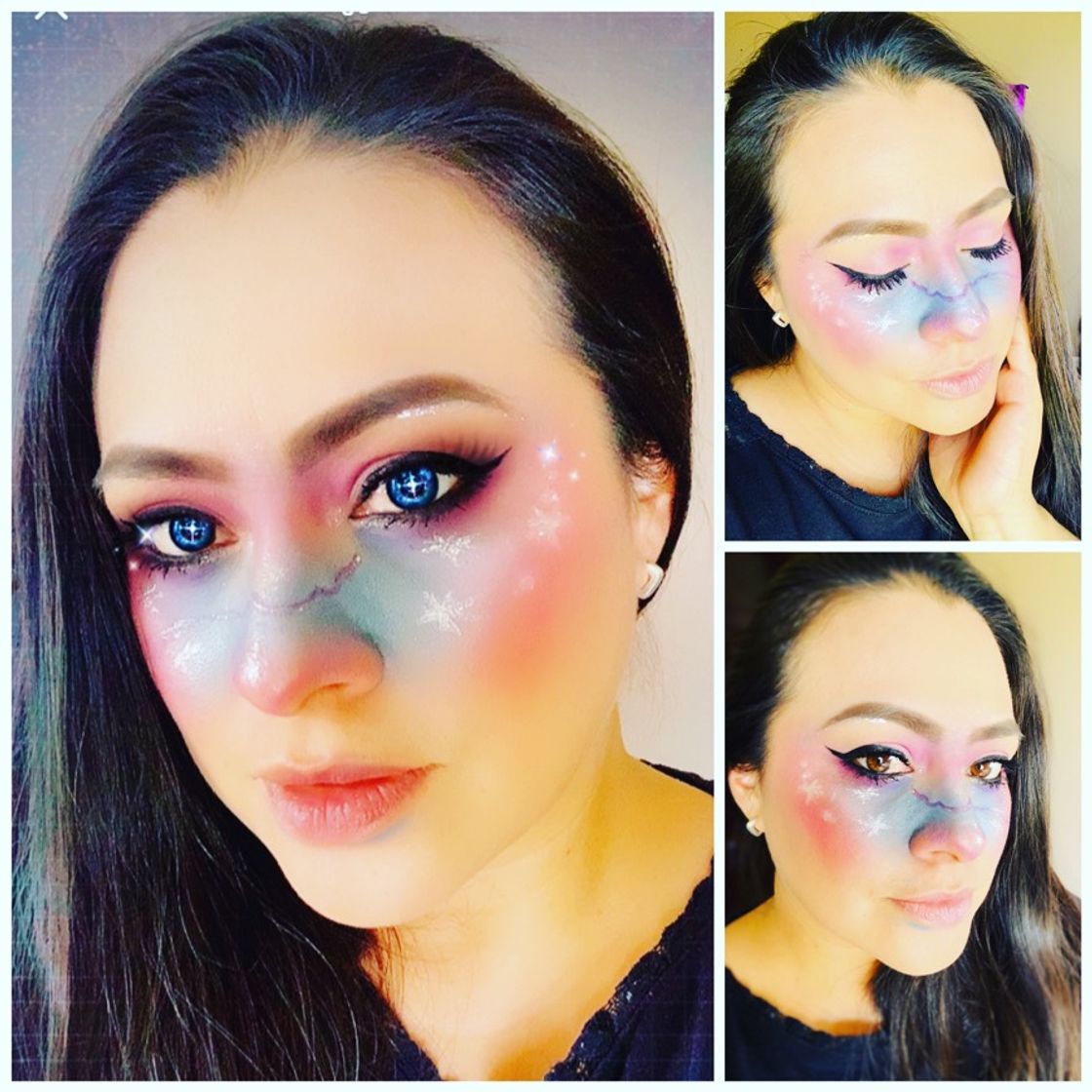 Moda Galaxy makeup