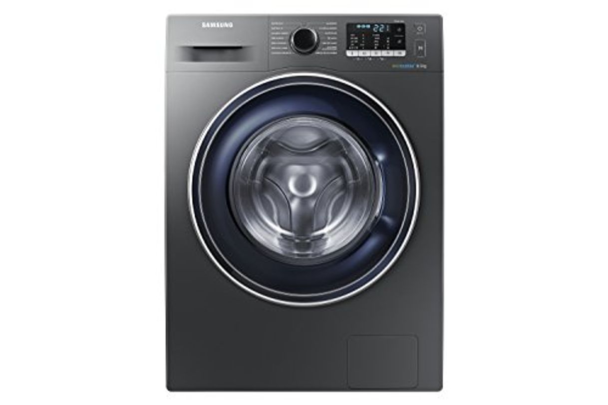 Social Samsung - Lavadora de acero inoxidable ww80j5555fx/EC autoportante de carga frontal 8