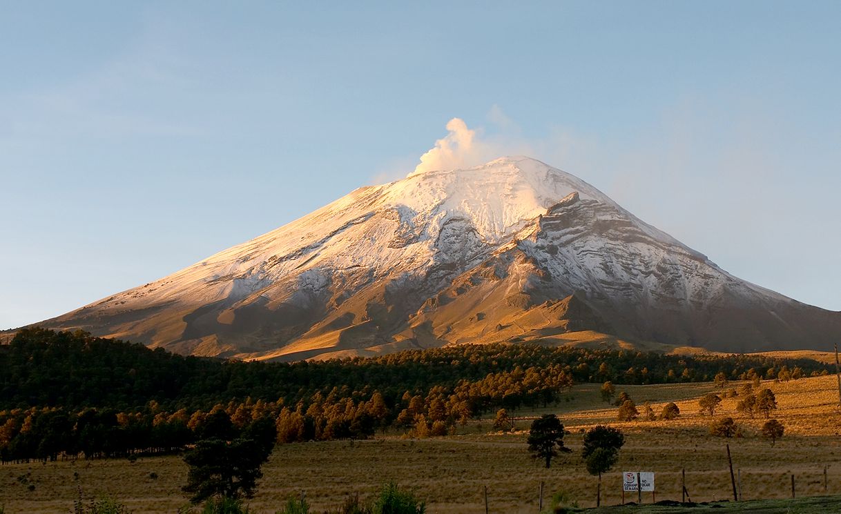 Lugar Popocatépetl