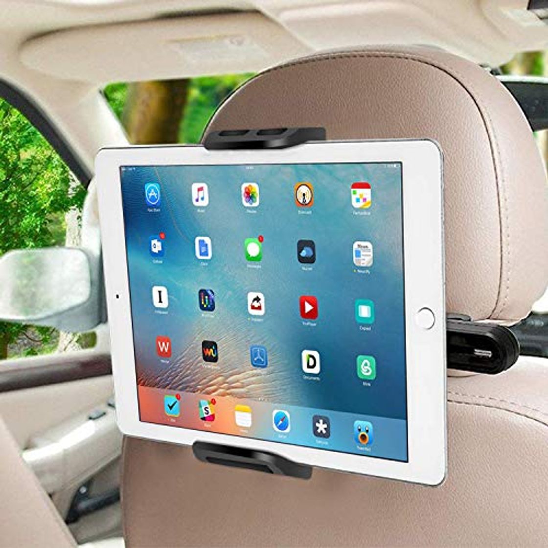 Product SUCESO Soporte Tablet Coche Soporte para Tablet Soporte para Reposacabezas de Coche