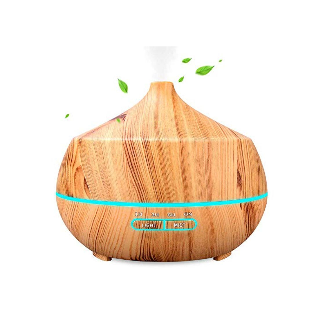 Social 400ml Humidificador Ultrasónico,Difusor Aceites Esenciales de Aire con LED de 7 Colores