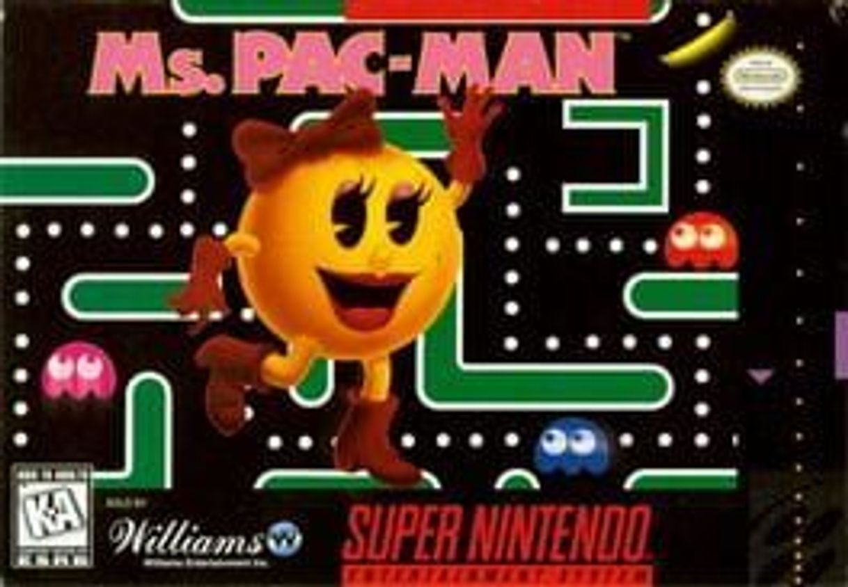 Videogame Ms. Pac-Man (SNES)