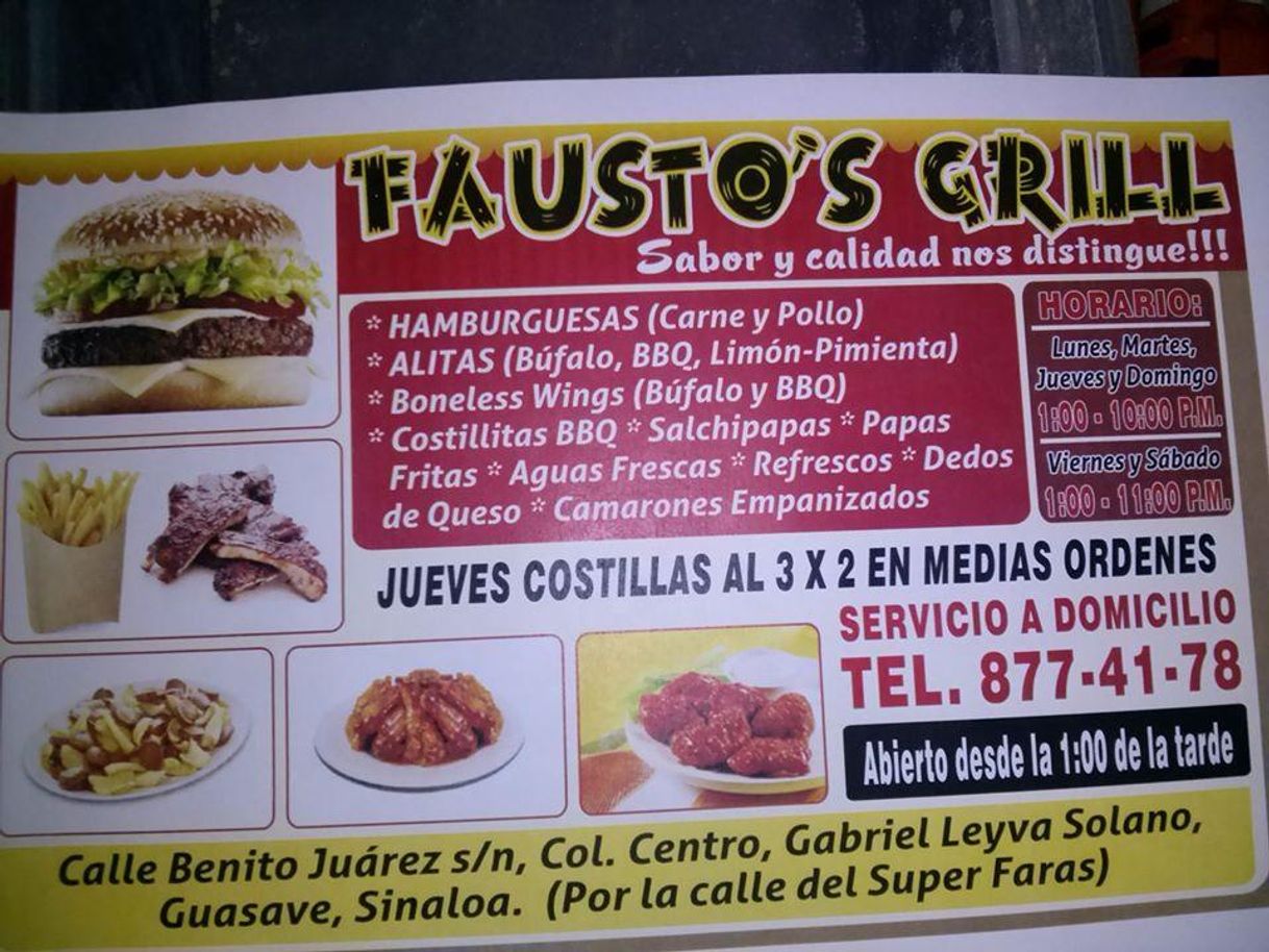 Restaurants Fausto’s Grill