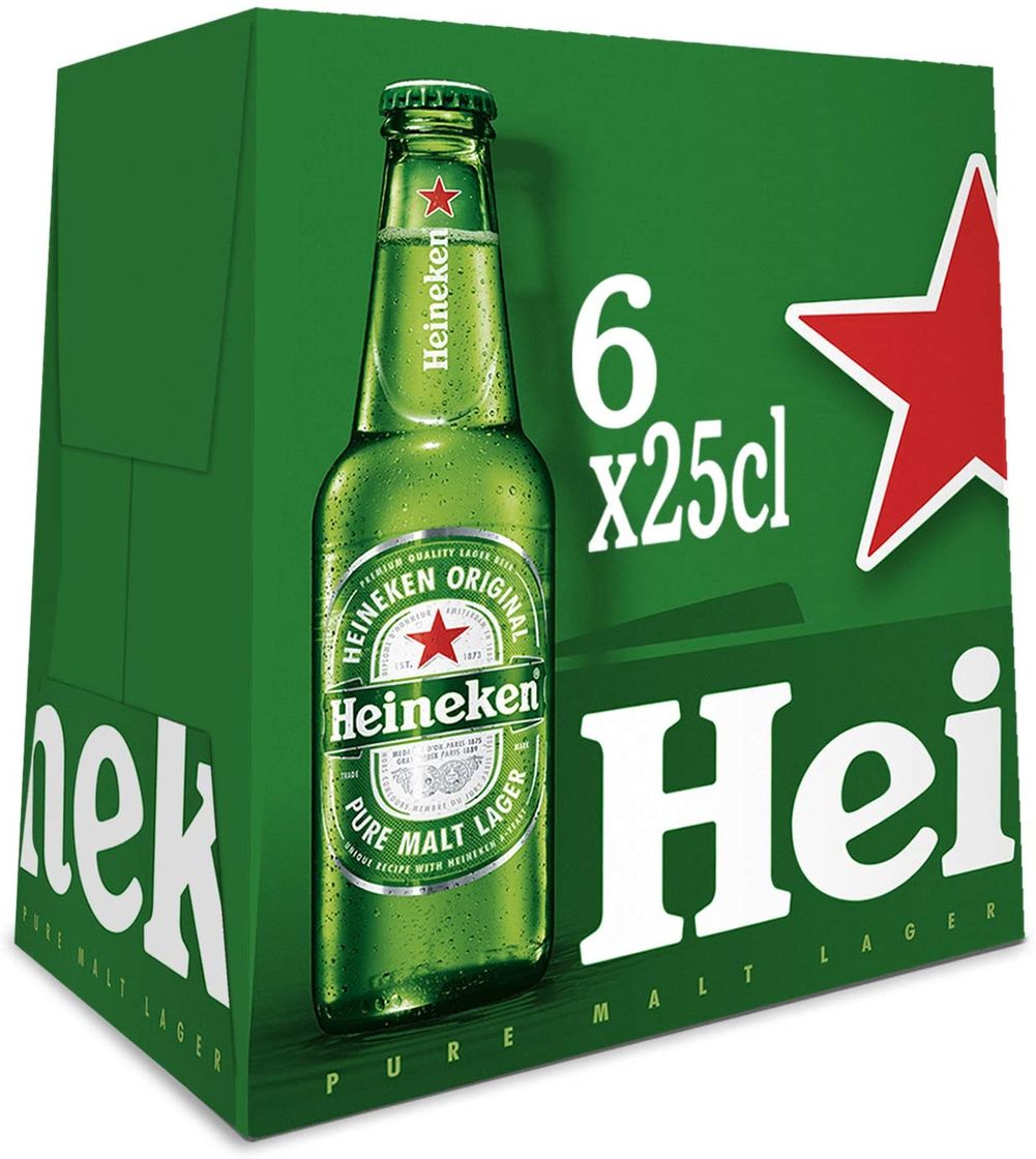 Producto Heineken Cerveza - Caja de 24 Botellas x 330 ml - Total