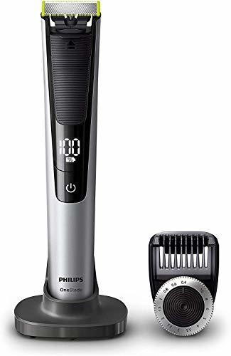 Social Philips OneBlade Pro QP6520/30 - Recortador de barba con peine de precisión