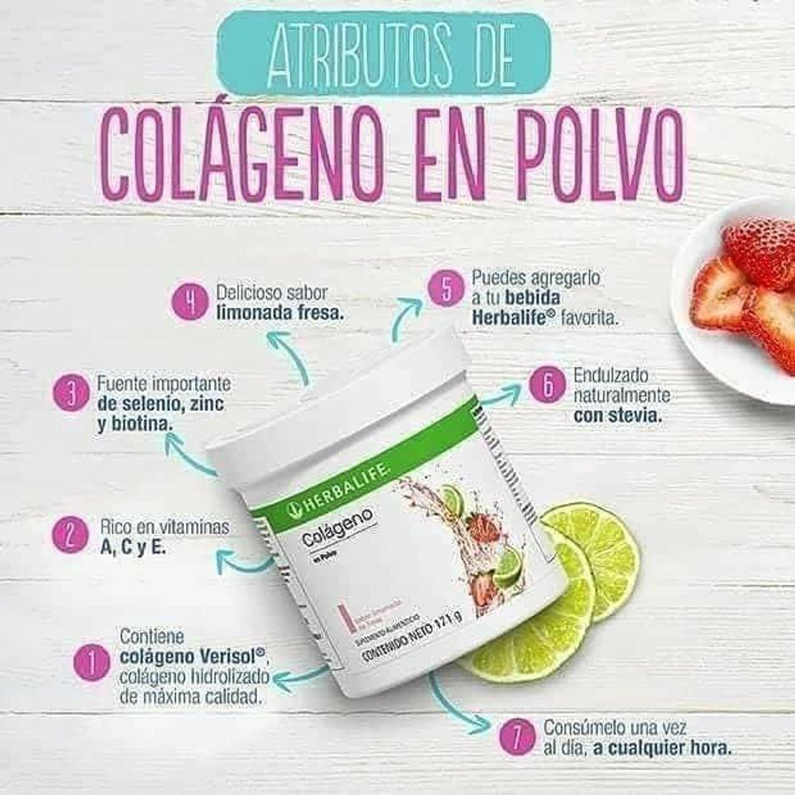 Producto Colágeno herbalife