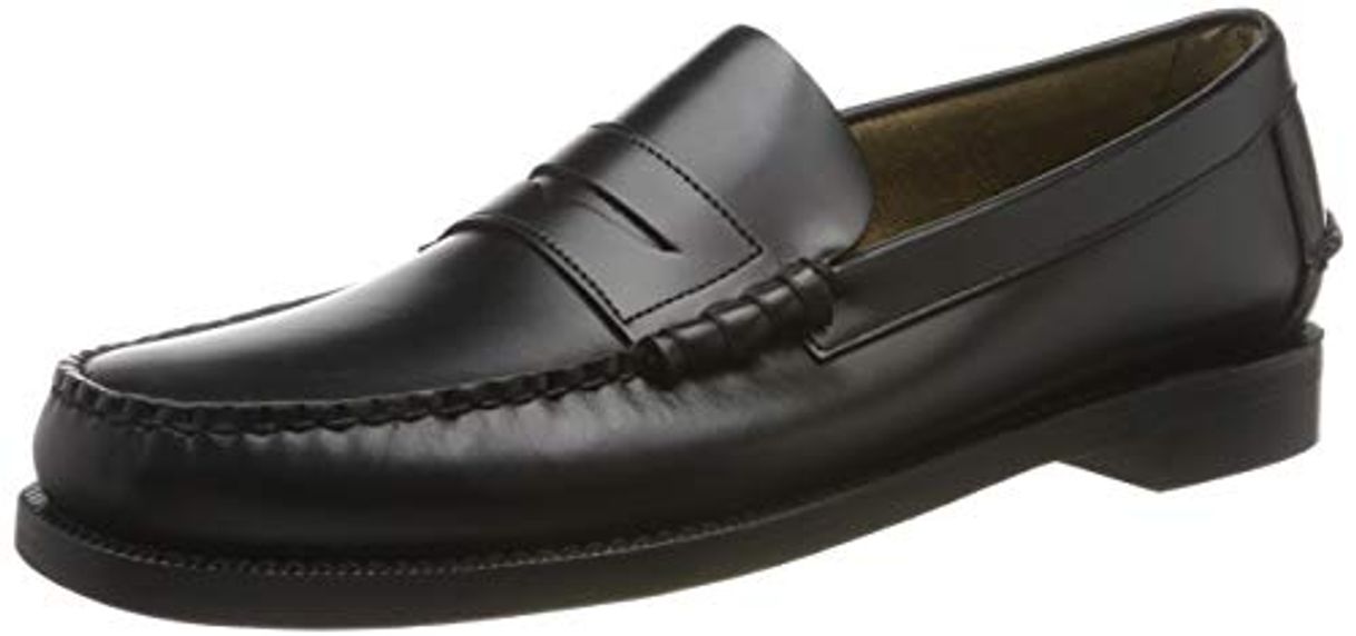 Fashion Sebago Classic, Mocasines Hombre, Negro