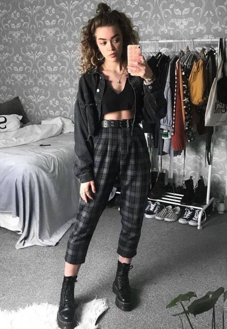 Fashion all black outfit