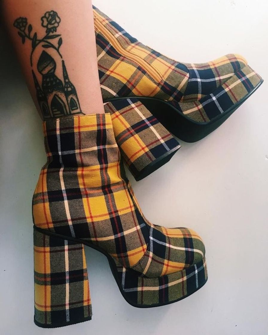 Fashion chunky heel boots