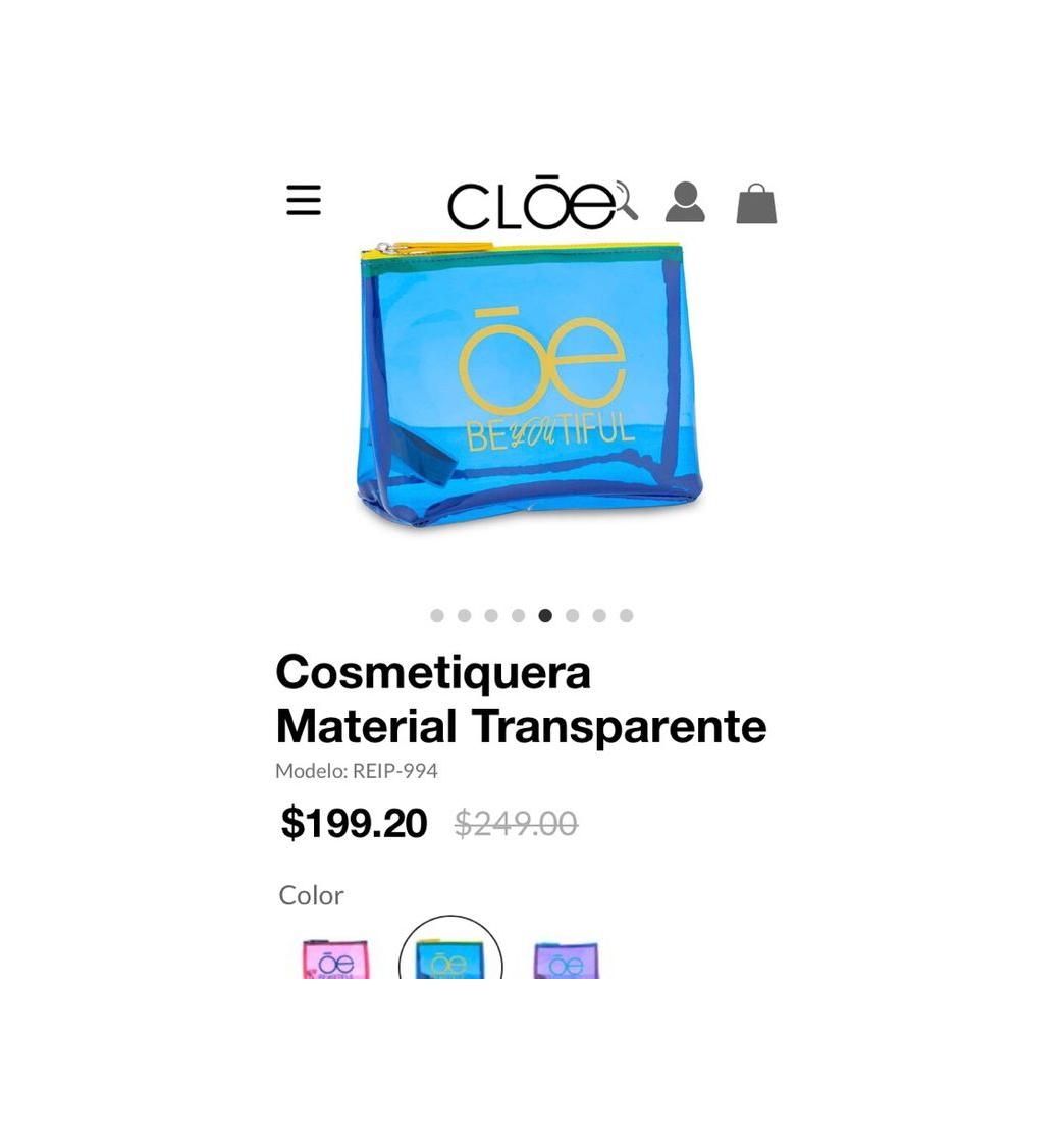 Product Cloē cosmetiquera