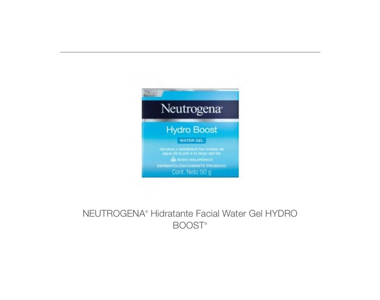 Product Water Gel de Neutrogena 