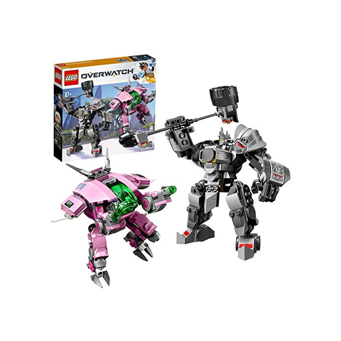 Productos LEGO Overwatch - D.Va & Reinhardt, Juguete de Construcción de Personajes del