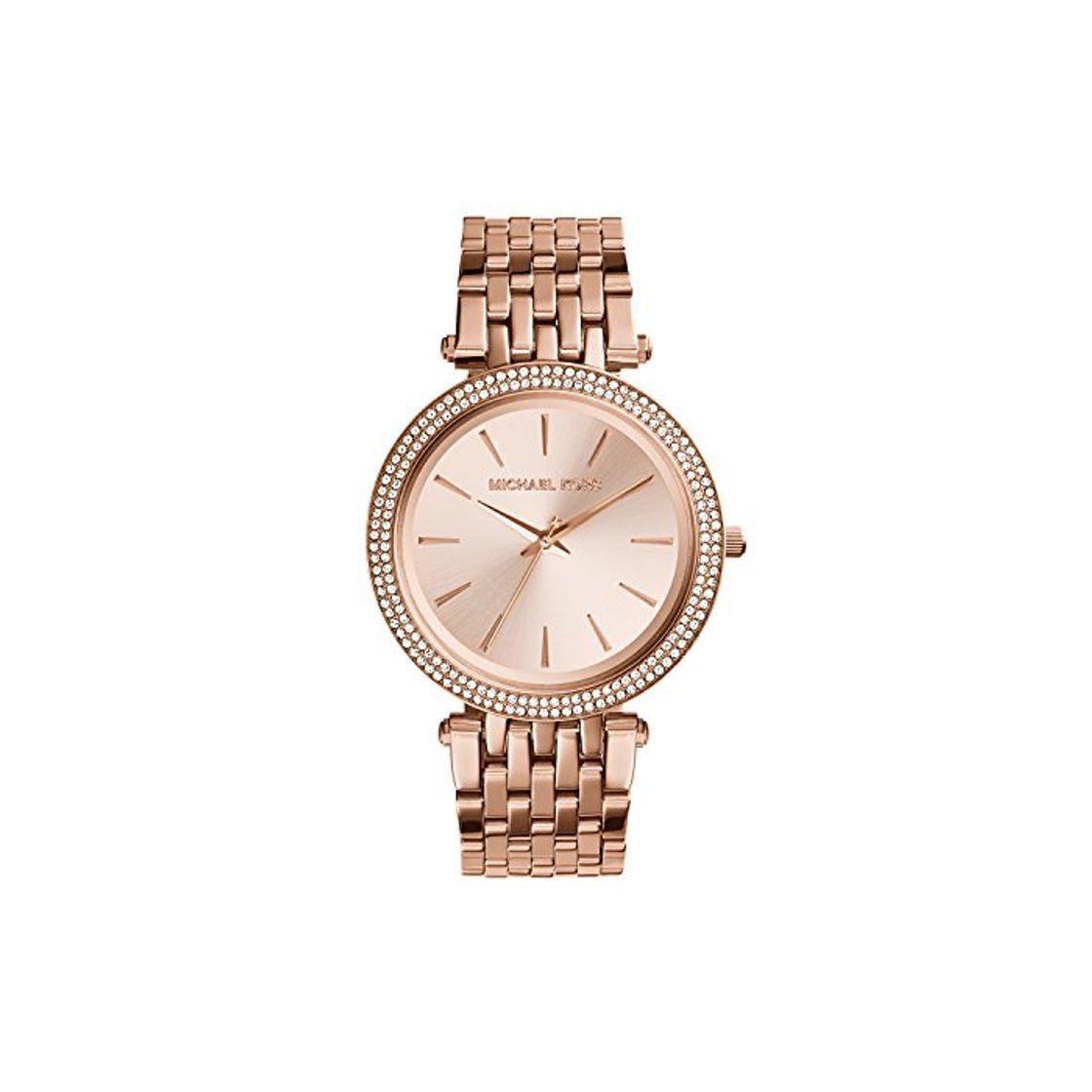 Social Michael Kors Reloj Analogico para Mujer de Cuarzo con Correa en Acero Inoxidable MK3192