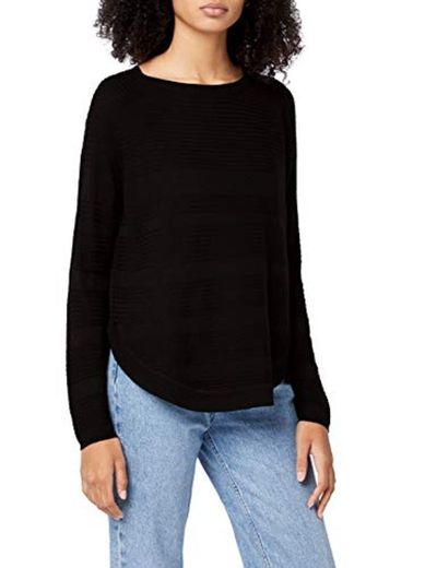 ONLY Onlcaviar L/s Pullover Knt Noos, Suéter para Mujer, Negro