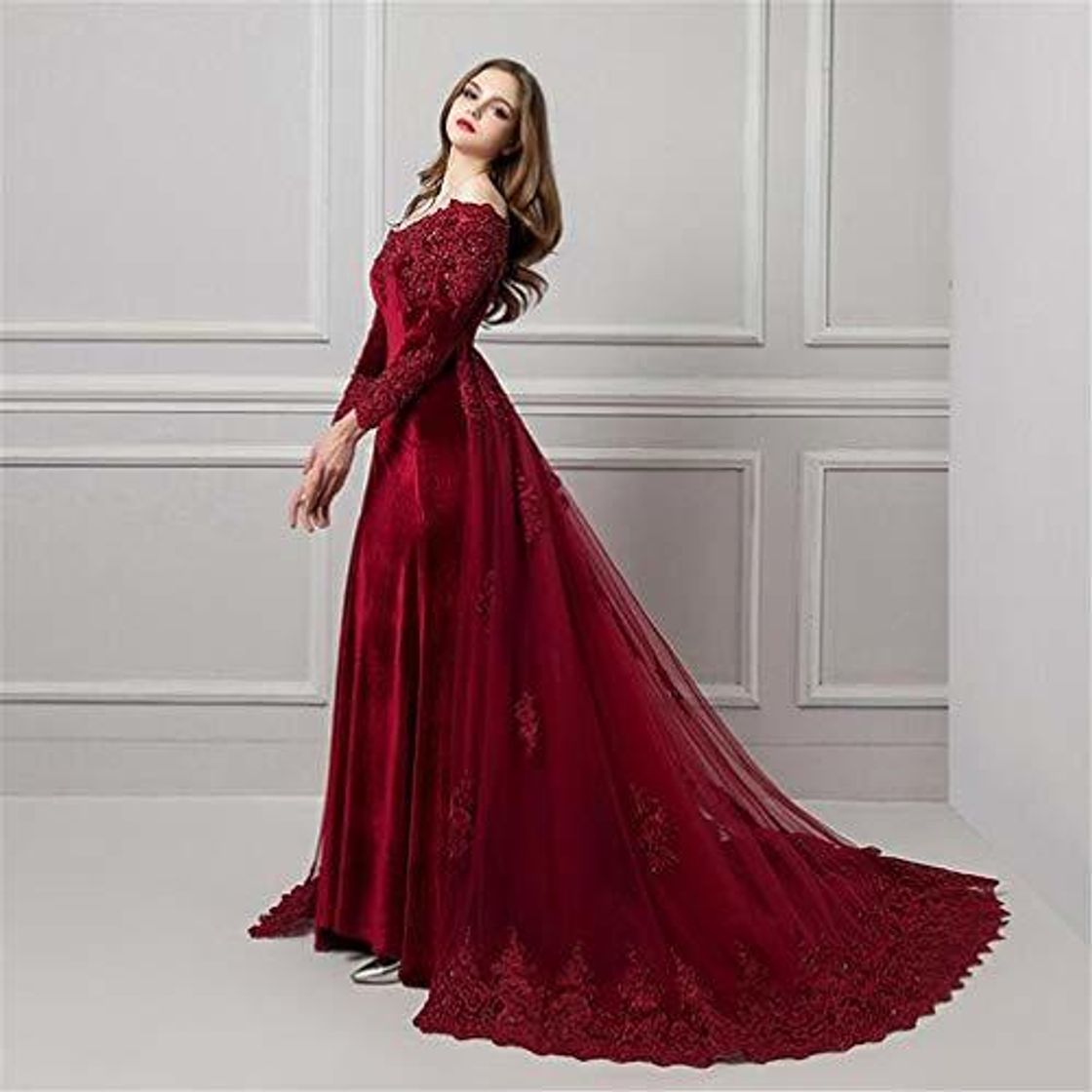 Social DROHE-Q Vestido de Noche para Mujer