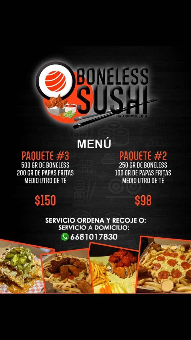 Restaurantes Boneless Sushi