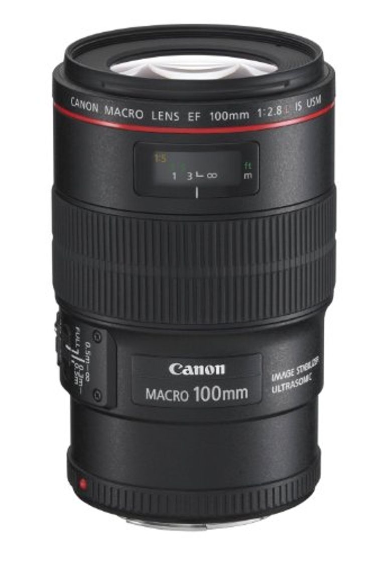 Electronic Canon 100 / 2,8L Macro IS USM - Objetivo para Canon