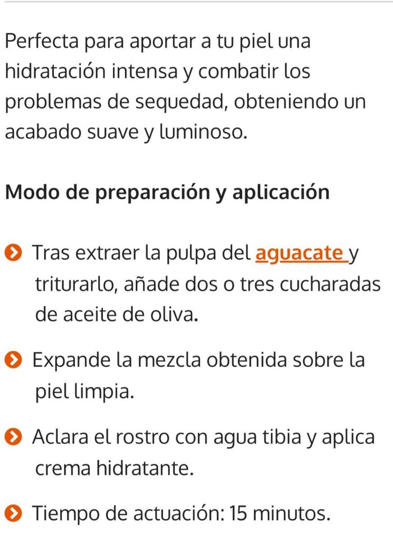 Moda MASCARILLA DE AGUACATE Y ACEITE DE OLIVA LARA PIEL SECA!🤩