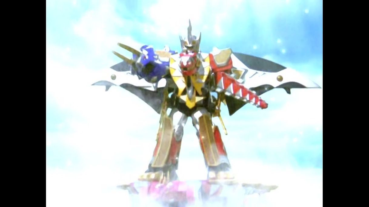 Fashion Power Ranger Dino Trueno Transformaciones de Megazord