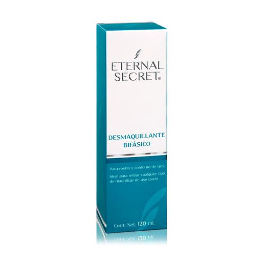 Desmaquillante bifásico rostro y contorno de ojos - eternalsecret