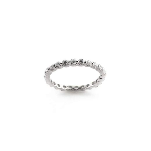 Anillo Eternity Girodito de oro 18 kt 750 y diamantes 1