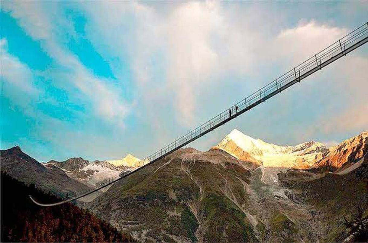 Lugar Charles Kuonen Suspension Bridge